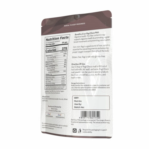 Sprouted Finger Millet Choco Malt - Image 2