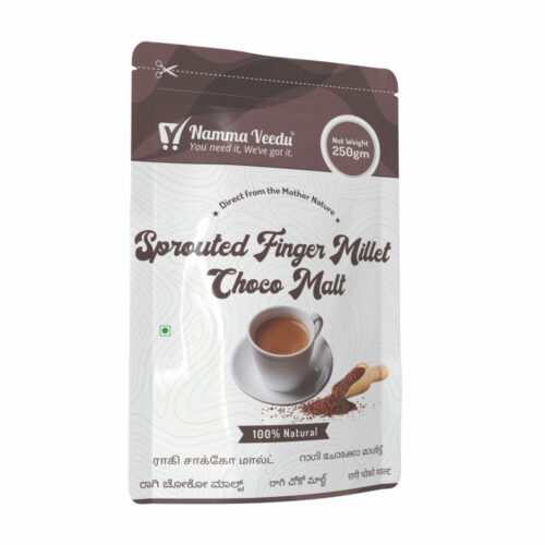 Sprouted Finger Millet Choco Malt